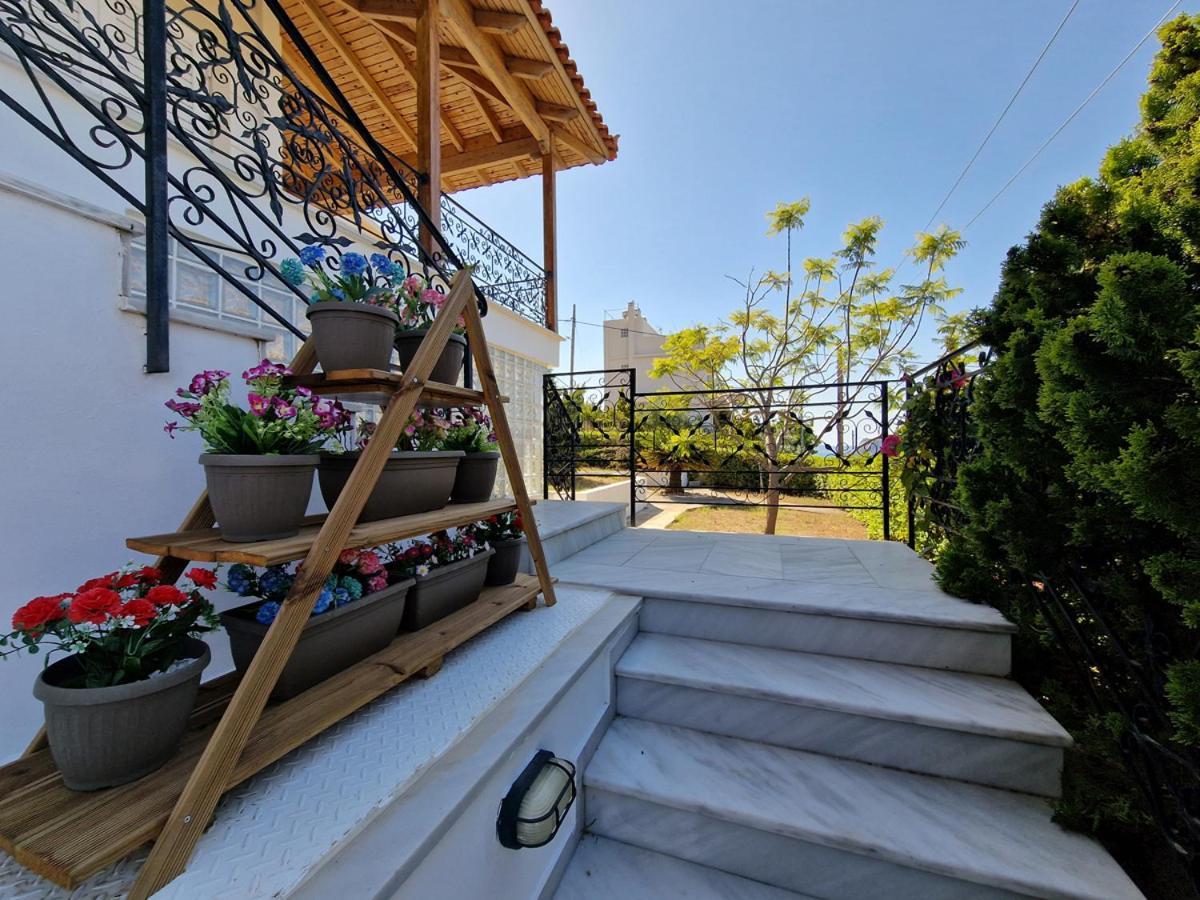 Villa Liana : Luxury Villa With Fantastic Sea View, Near Airport Pórto Ráfti Exterior foto